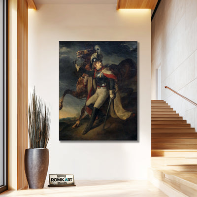 Theodore Gericault Wounded Cuirassier Leaving The Field Of Battle 1814 – Reproduction