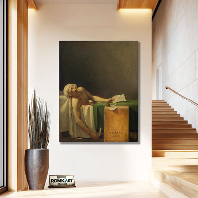 Jacques-louis David Death Of Marat 1793 – Reproduction