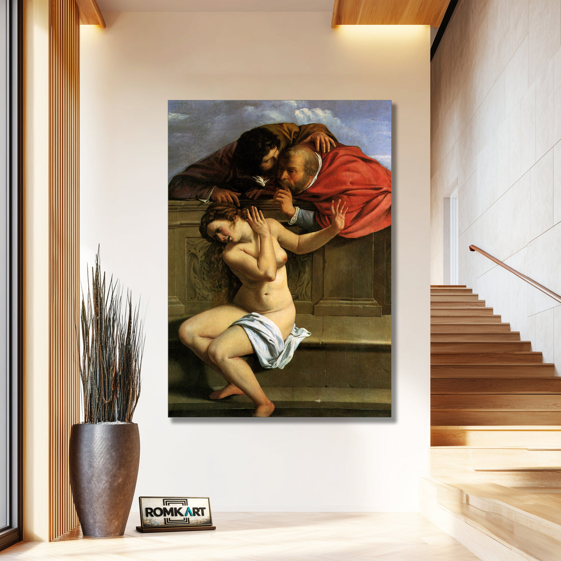 Artemisia Gentileschi Susanna And The Elders 1610 – Reproduction
