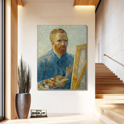 Vincent Van Gogh Self-portrait As A Painter 1888 – Reproduction