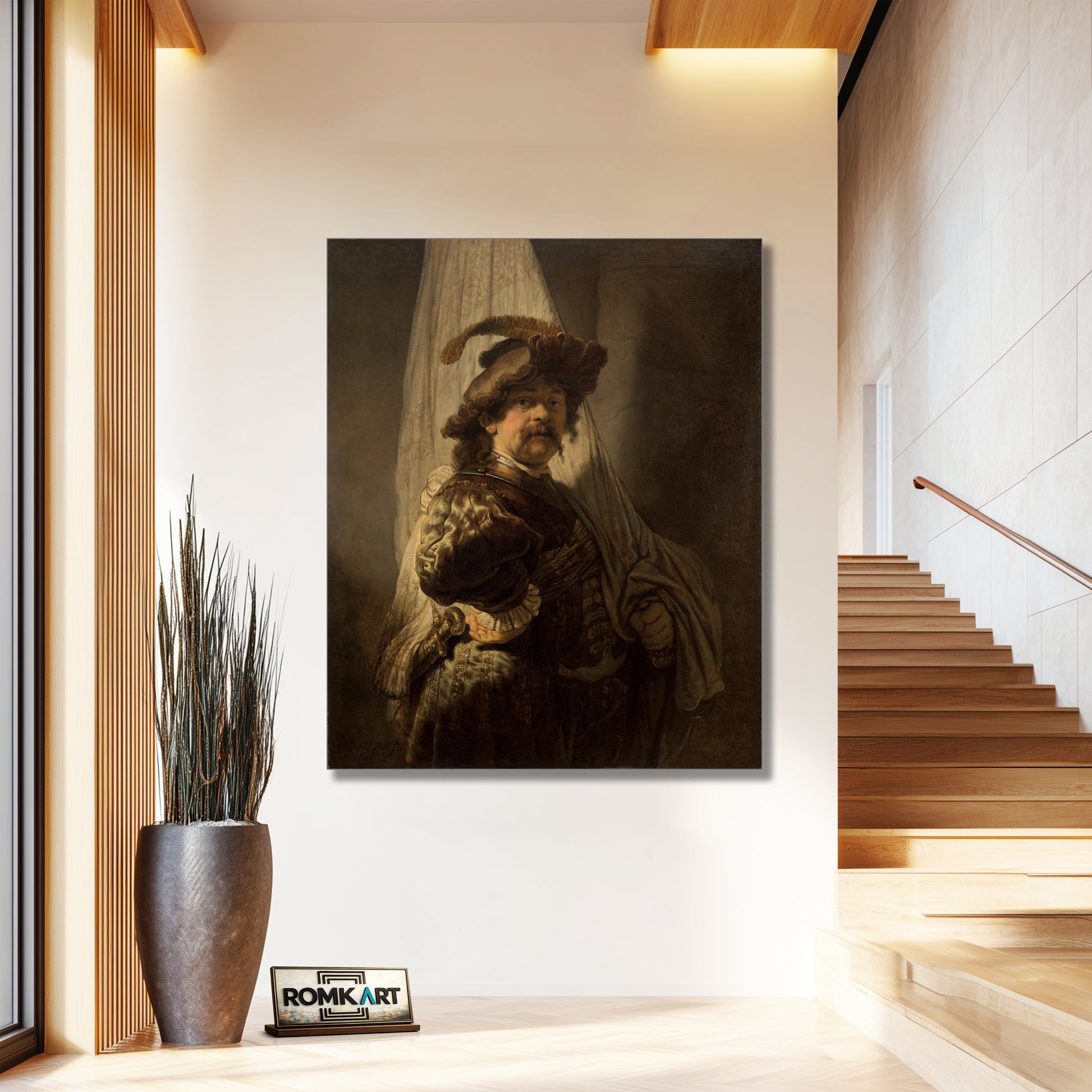 Rembrandt Standard Bearer 1636 – Reproduction
