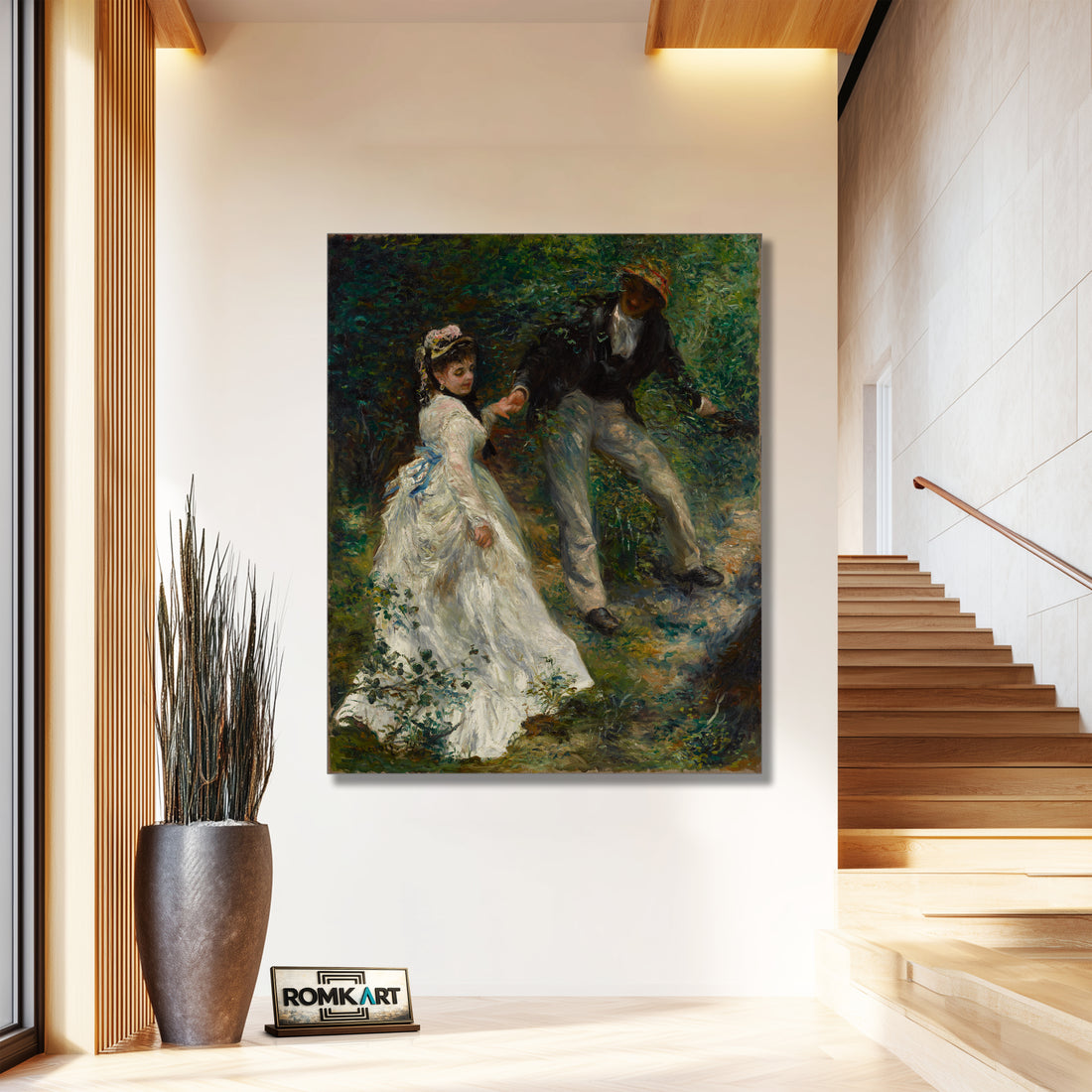 Pierre-auguste Renoir La Promenade 1870 – Reproduction