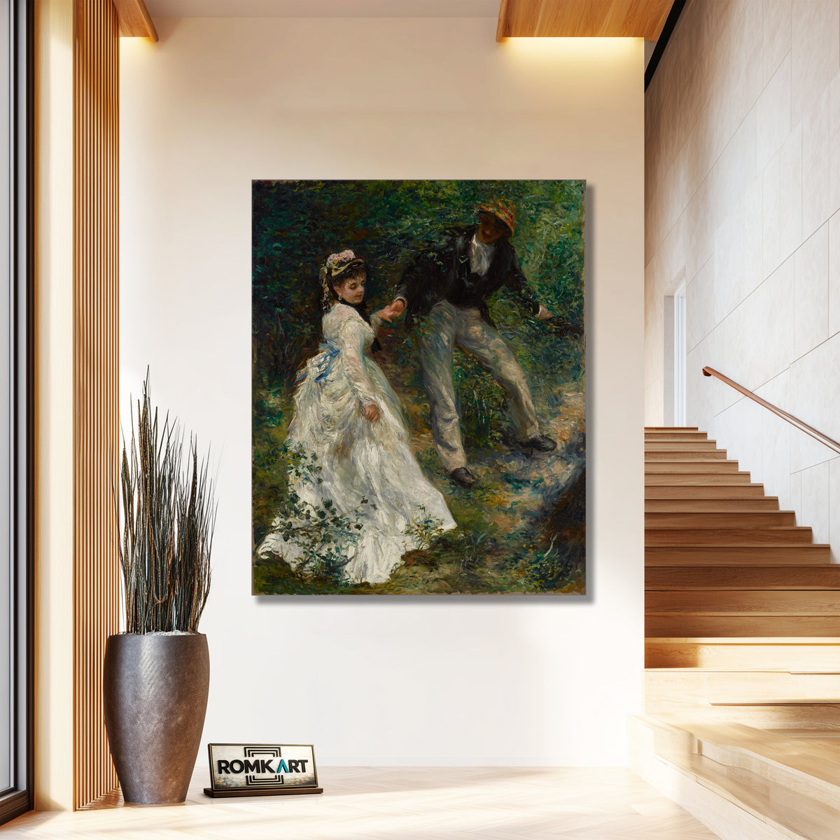 Pierre-auguste Renoir La Promenade 1870 – Reproduction