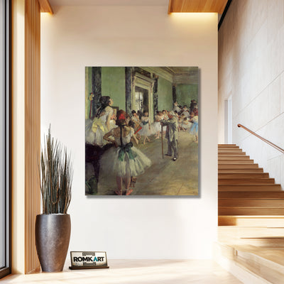 Edgar Degas The Ballet Class 1871-74 – Reproduction