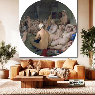 Jean Auguste Dominique Ingres The Turkish Bath 1814 – Reproduction