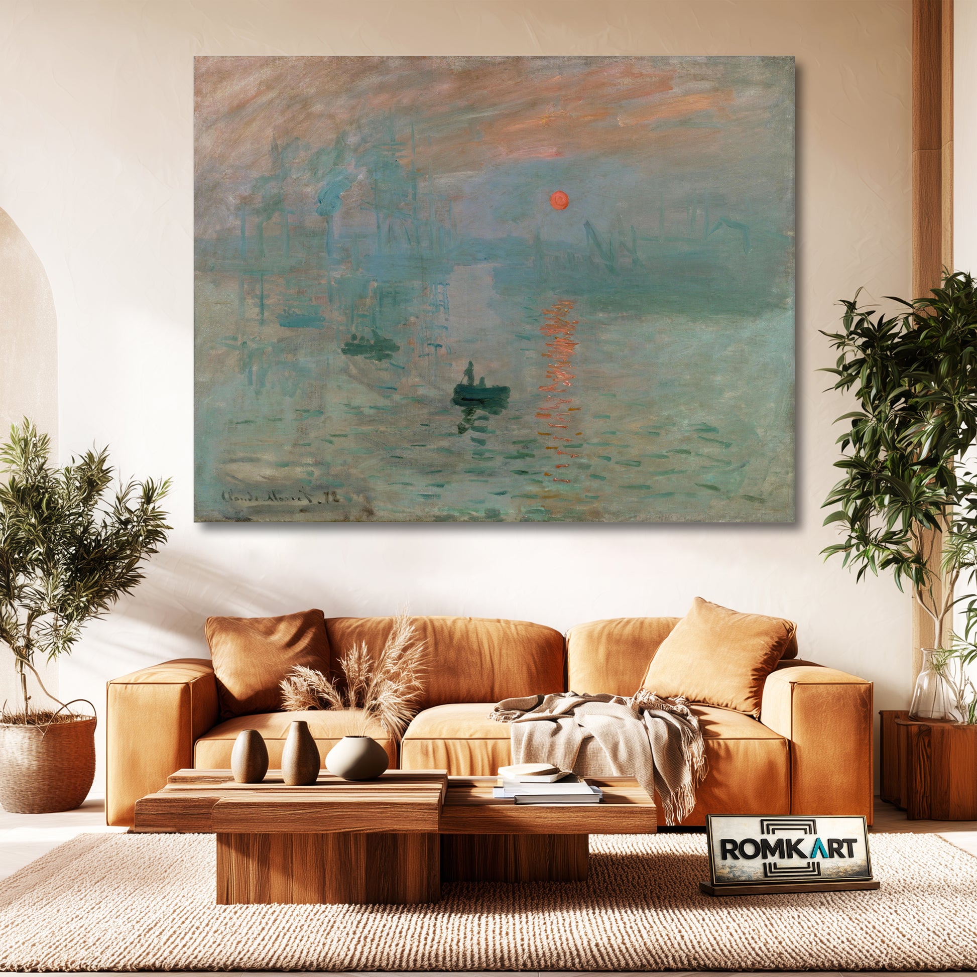 Claude Monet Impression Sunrise – Reproduction