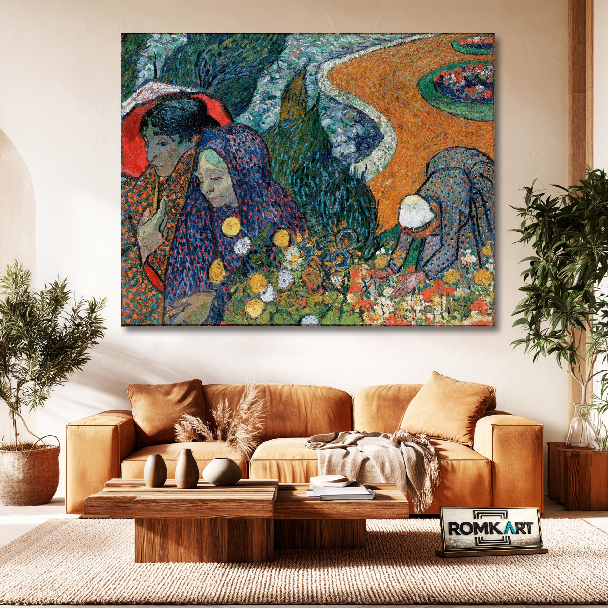 Vincent Van Gogh Memory Of The Garden At Etten 1888 – Reproduction