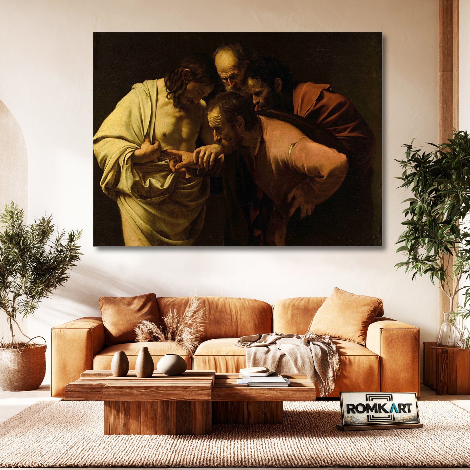 Caravaggio The Incredulity Of Saint Thomas – Reproduction