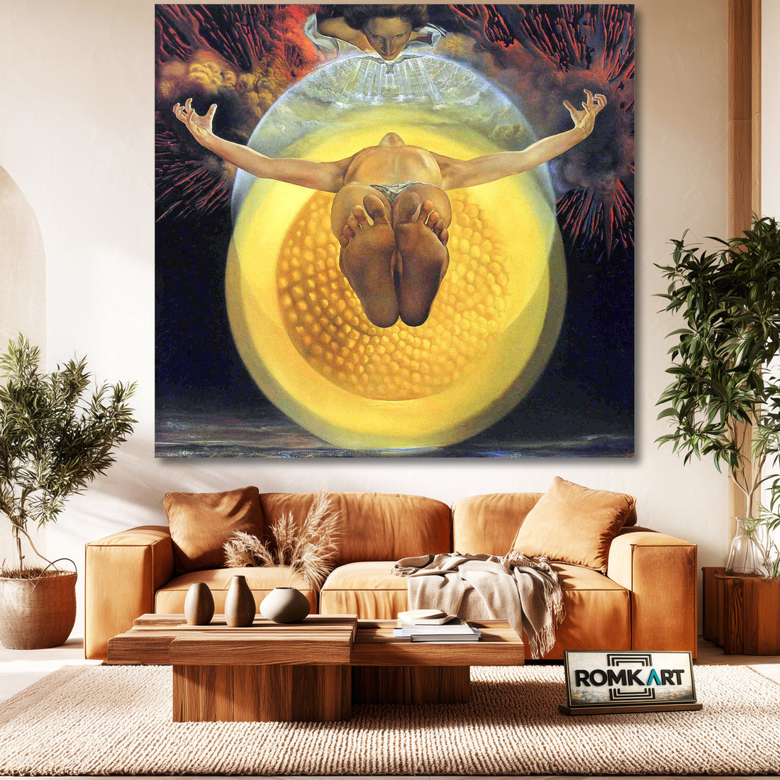 Salvador Dali The Ascension Of Christ 1958 – Reproduction