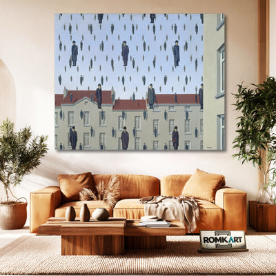 Rene Magritte Golconda 1953 – Reproduction