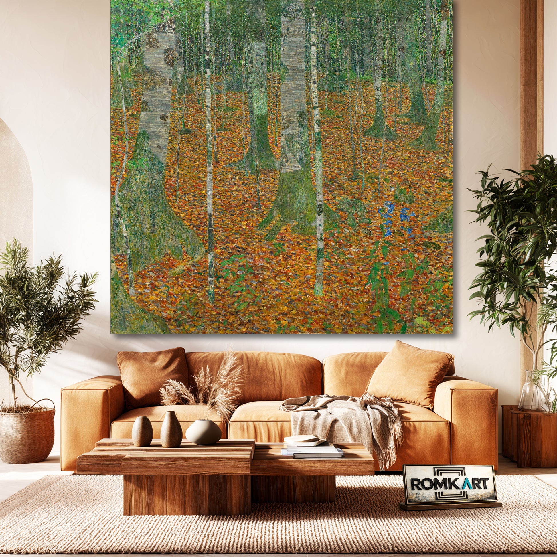 Gustav Klimt Birch Forest 1903 – Reproduction