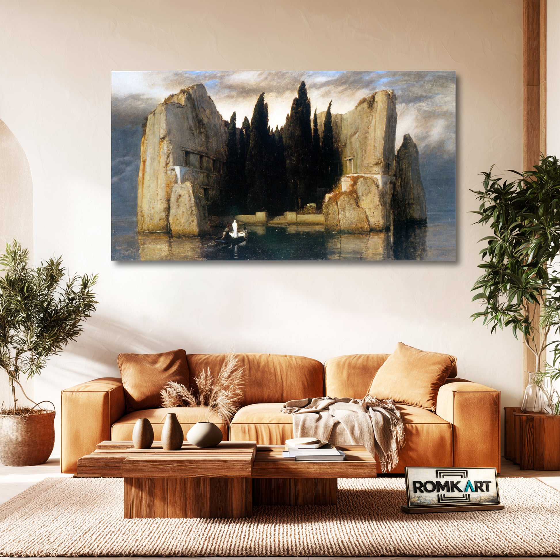 Arnold Bocklin Isle Of The Dead Berlin Version 1880 – Reproduction