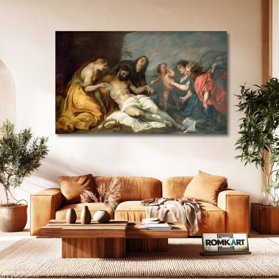 Anthony Van Dyck The Lamentation Over The Dead Christ 1635 – Reproduction