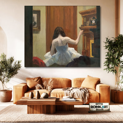 Edward Hopper New York Interior 1921 – Reproduction