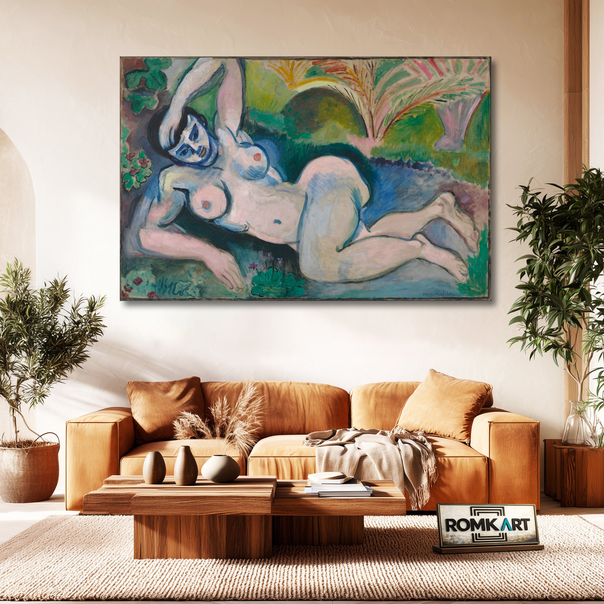Henri Matisse Blue Nude Souvenir De Biskra 1907 – Reproduction