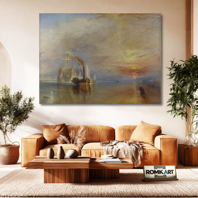 William Turner The Fighting Temeraire 1839 – Reproduction