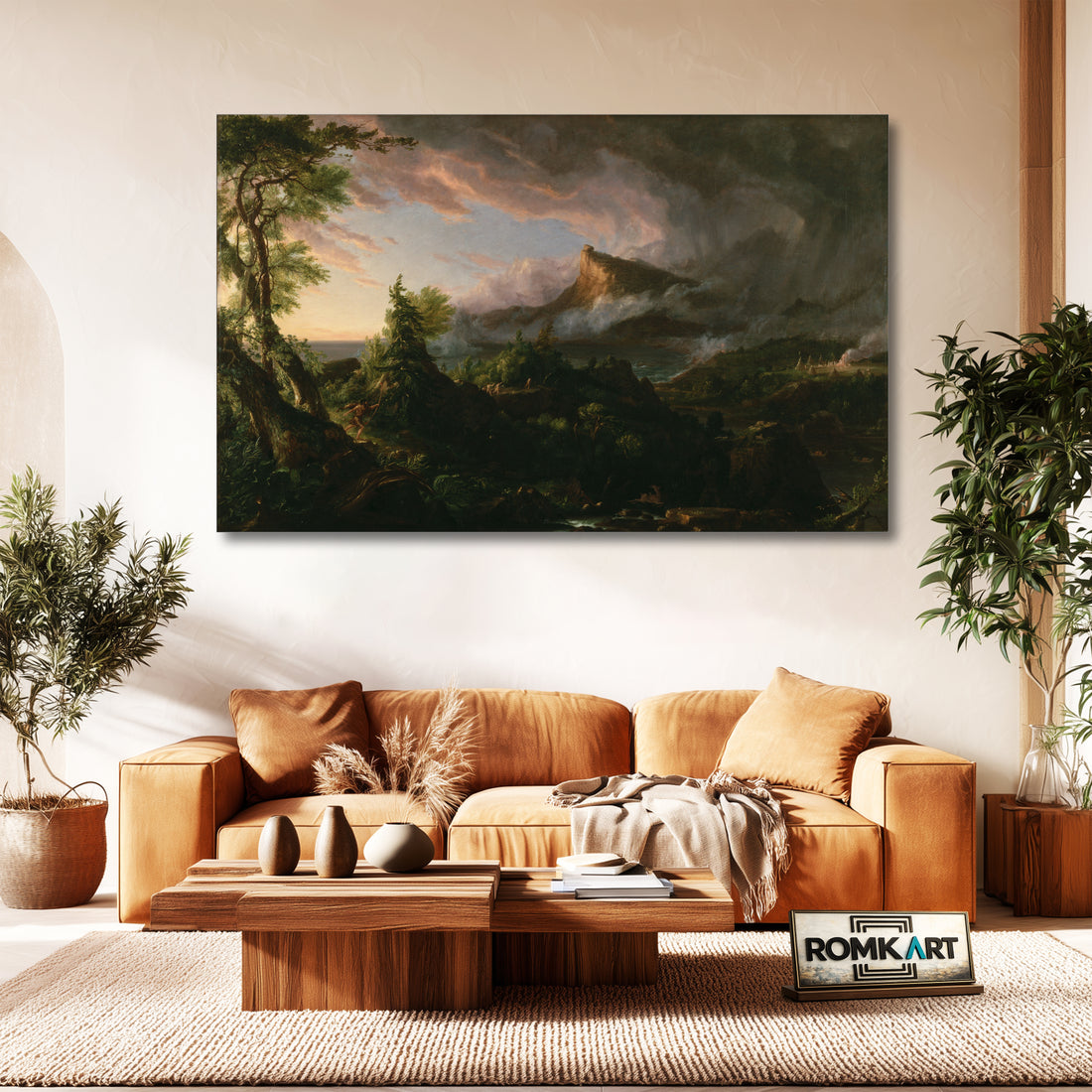 Thomas Cole The Course Of Empire The Savage State 1836 – Reproduction