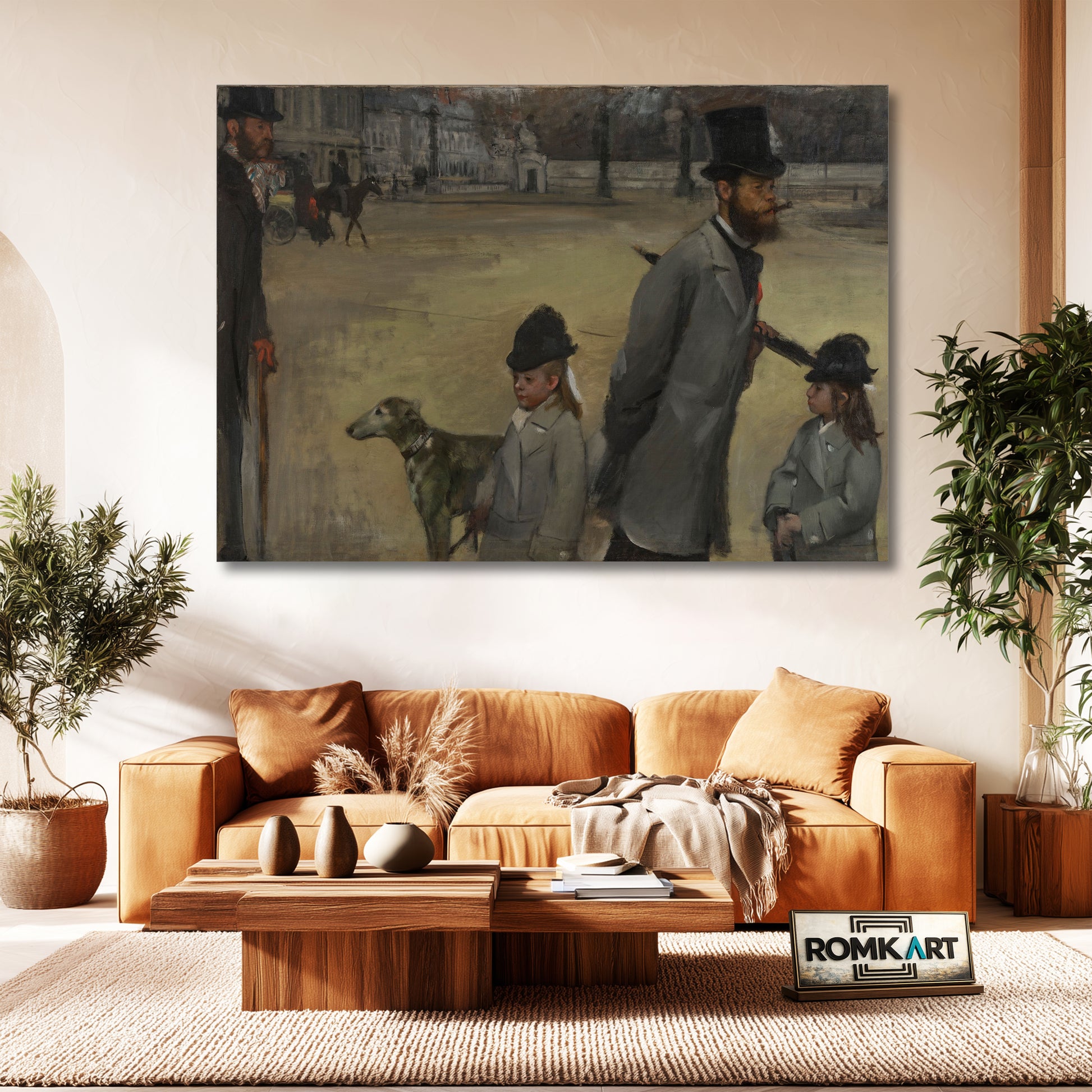 Edgar Degas Place De La Concord 1875 – Reproduction