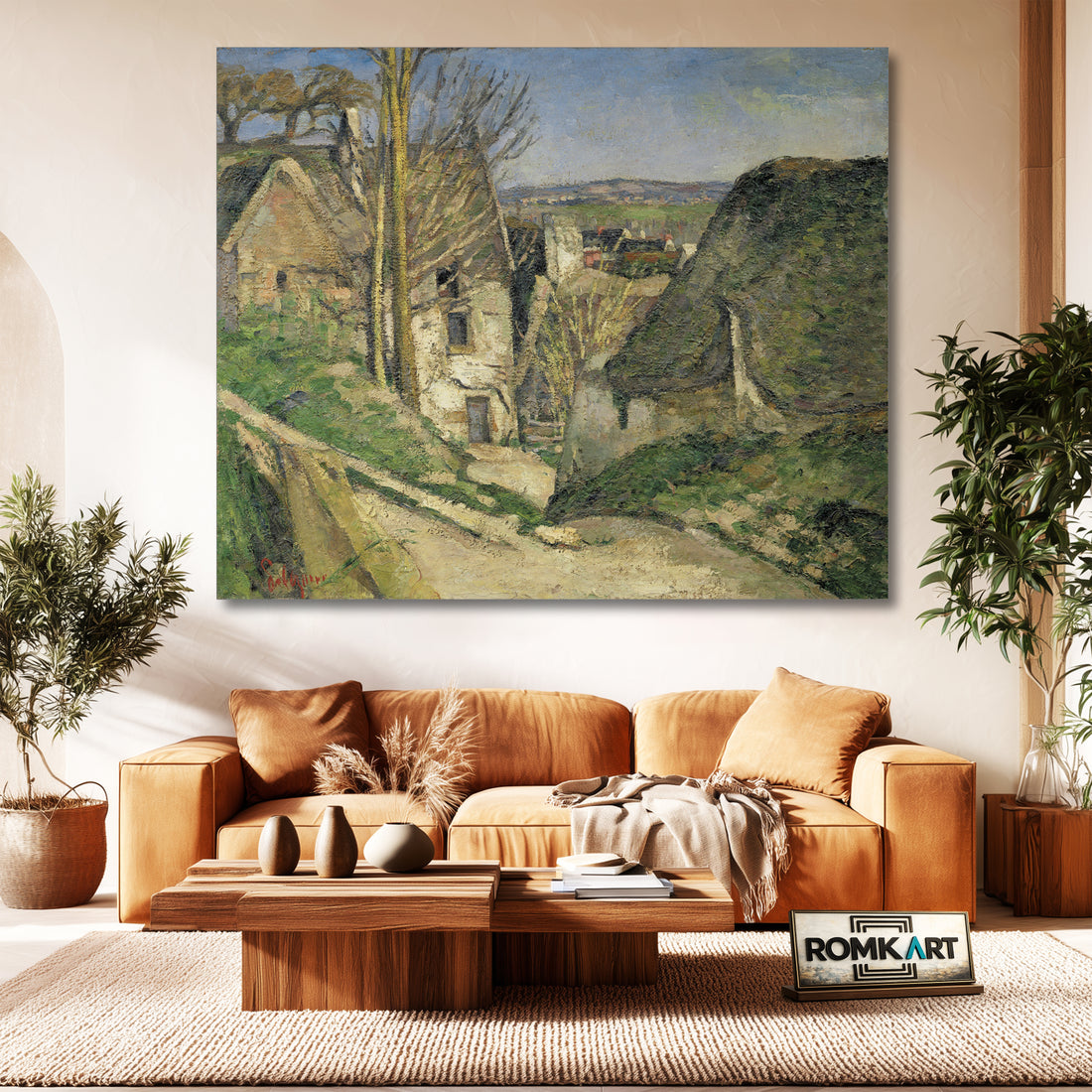 Paul Cezanne The House Of The Hanged Man 1873 – Reproduction