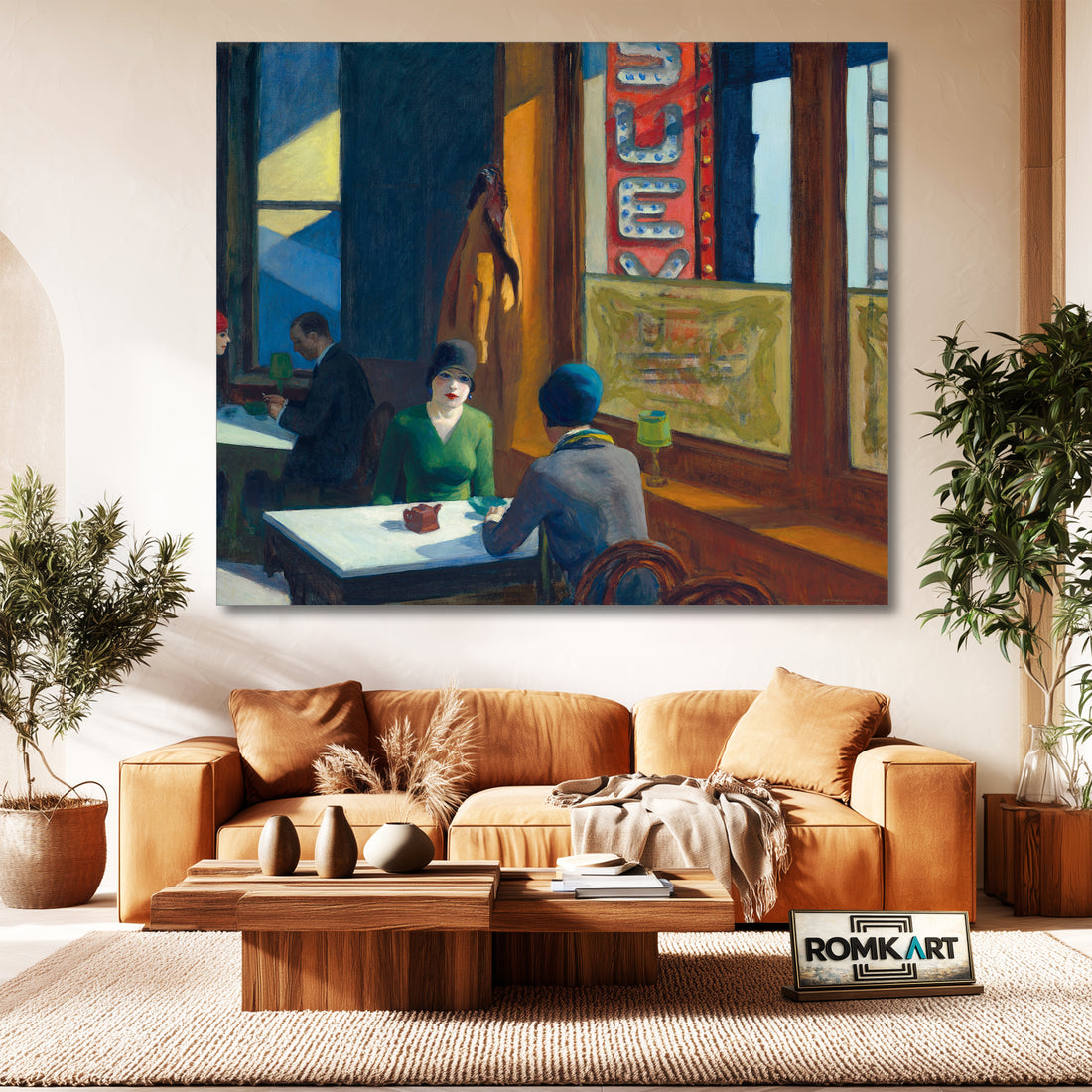 Edward Hopper Chop Suey 1929 – Reproduction