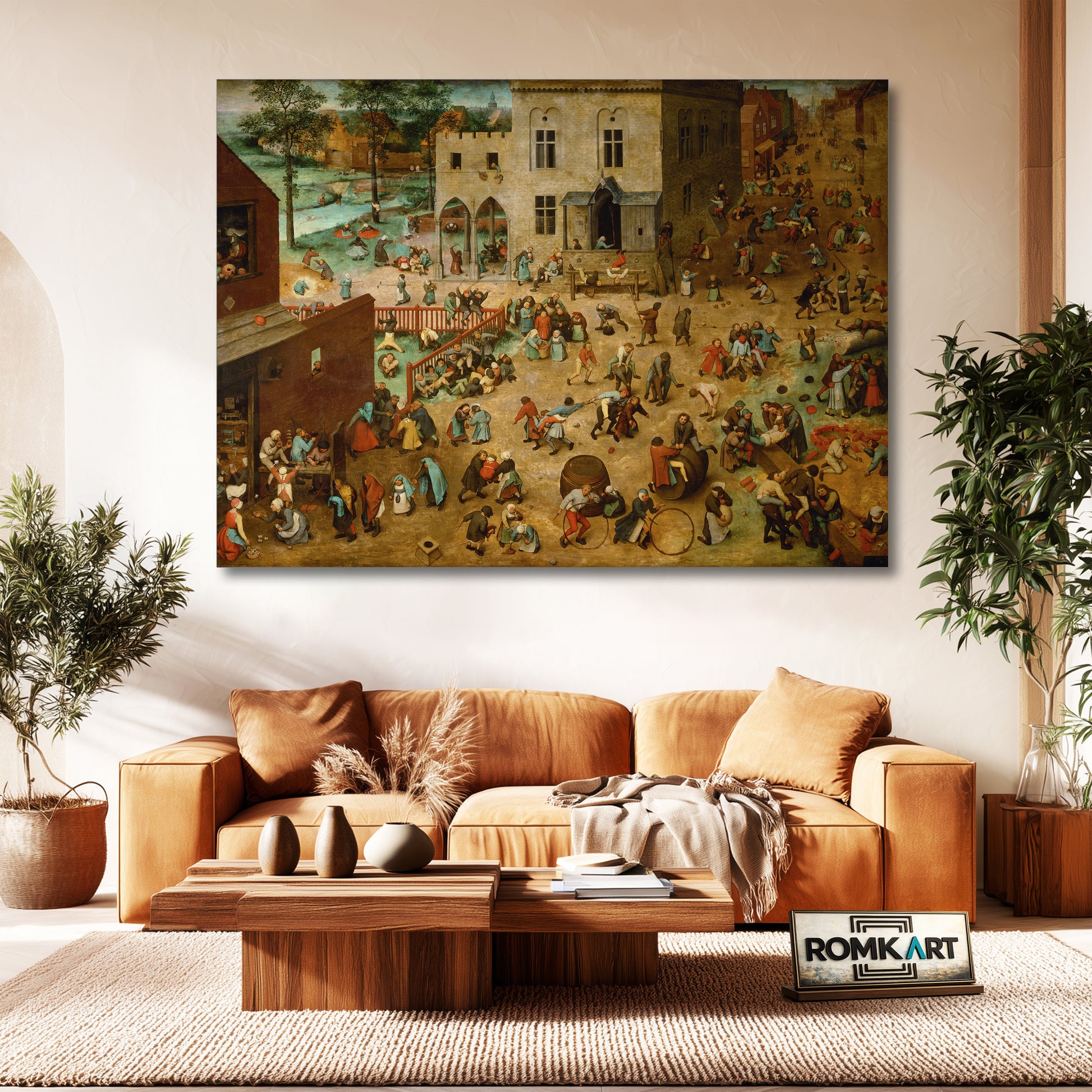 Pieter Bruegel The Elder Childrens Games 1560 – Reproduction