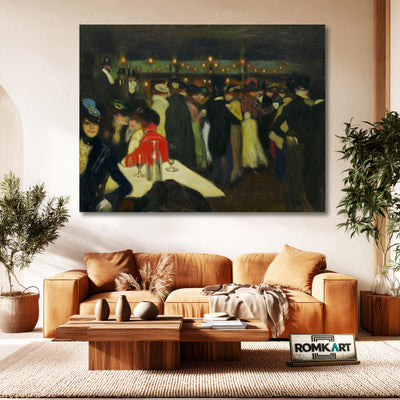 Pablo Picasso Le Moulin De La Galette 1900 – Reproduction