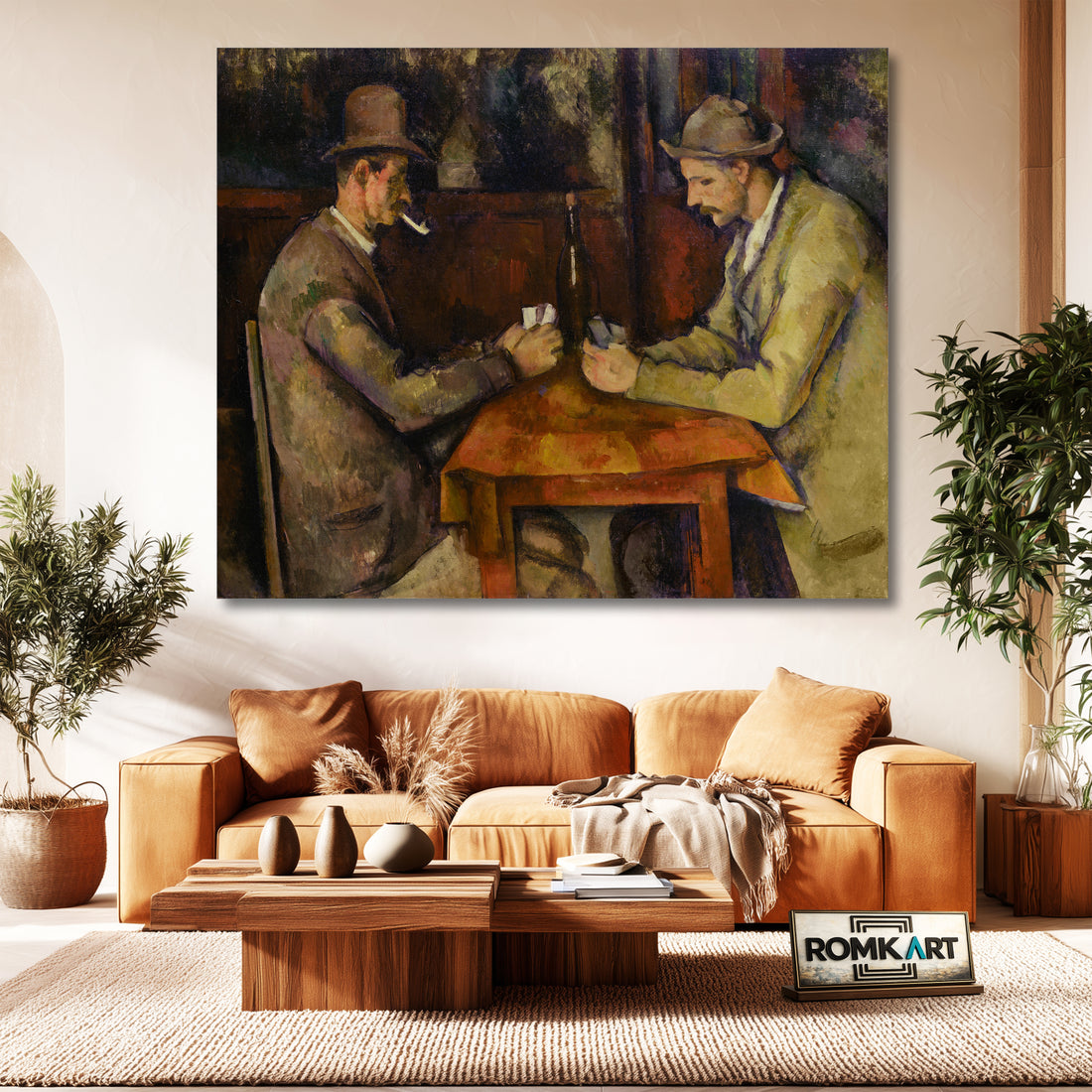 Paul Cezanne The Card Players 1894 - 1895 – Reproduction