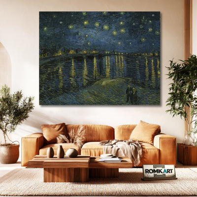 Vincent Van Gogh Starry Night Over The Rhone – Reproduction