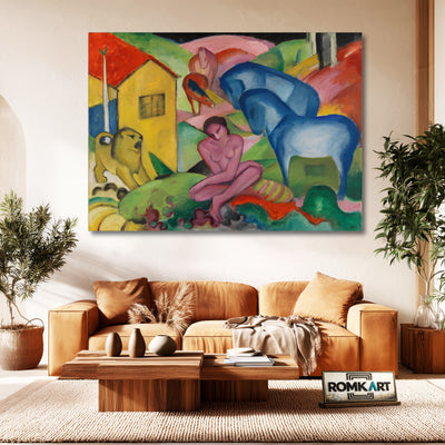 Franz Marc The Dream 1912 – Reproduction