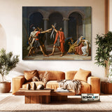 Jacques-louis David Oath Of The Horatii 1786 – Reproduction
