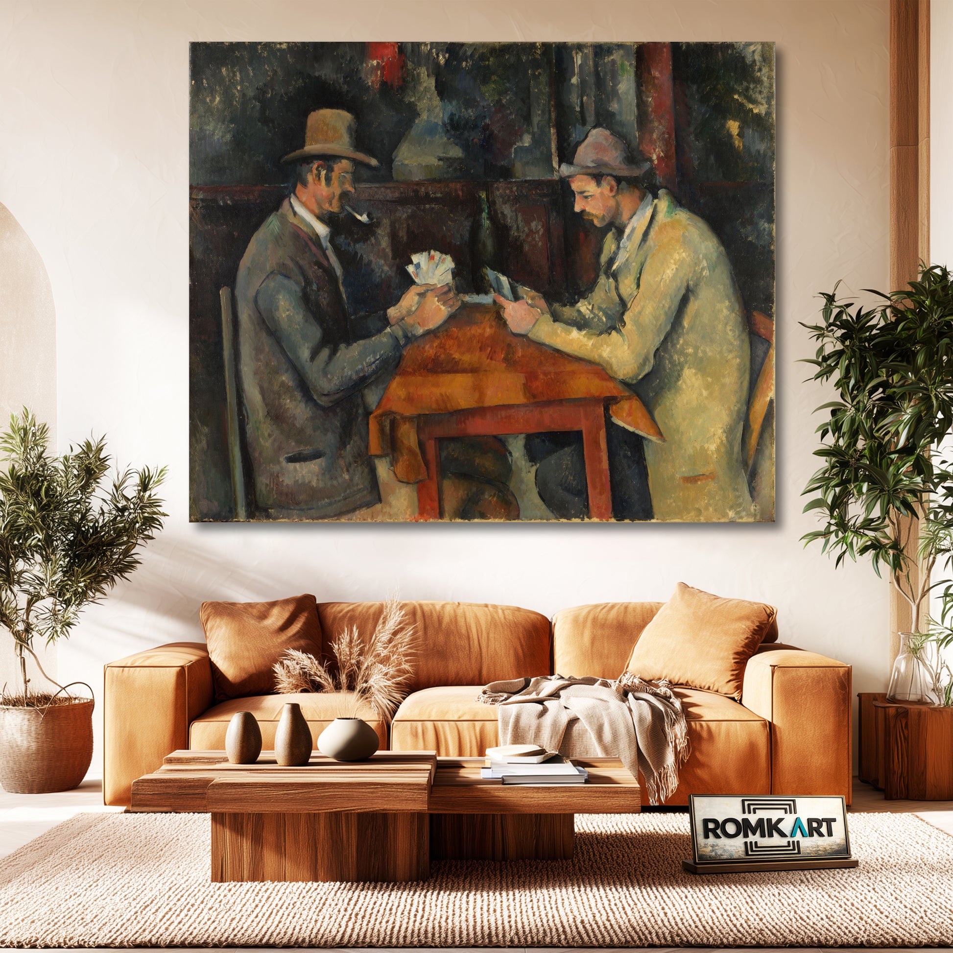 Paul Cezanne The Card Players 1892 - 1895 – Reproduction