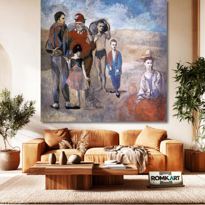 Pablo Picasso Family Of Saltimbanques 1905 – Reproduction