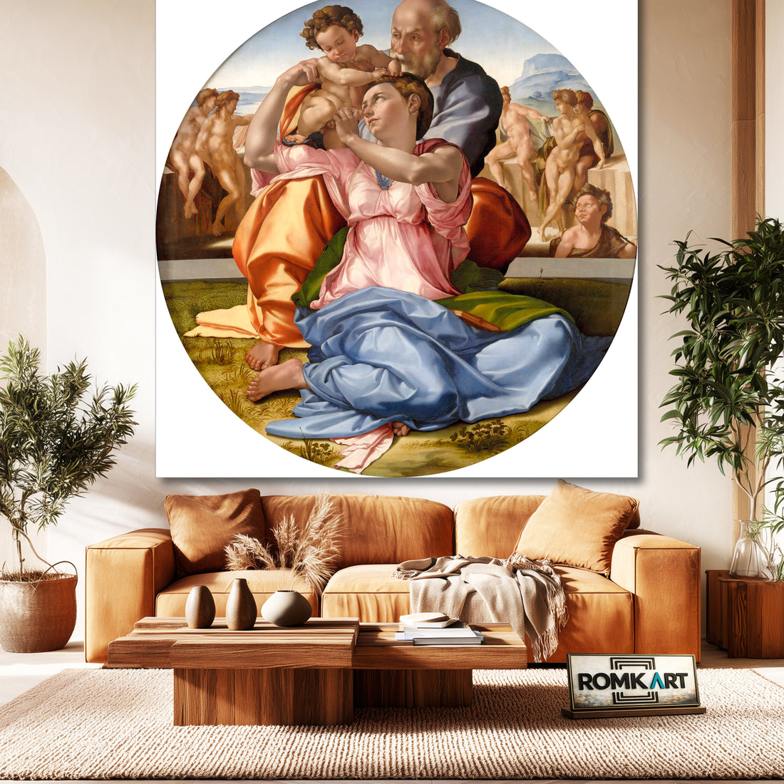 Michelangelo Doni Tondo 1506 – Reproduction
