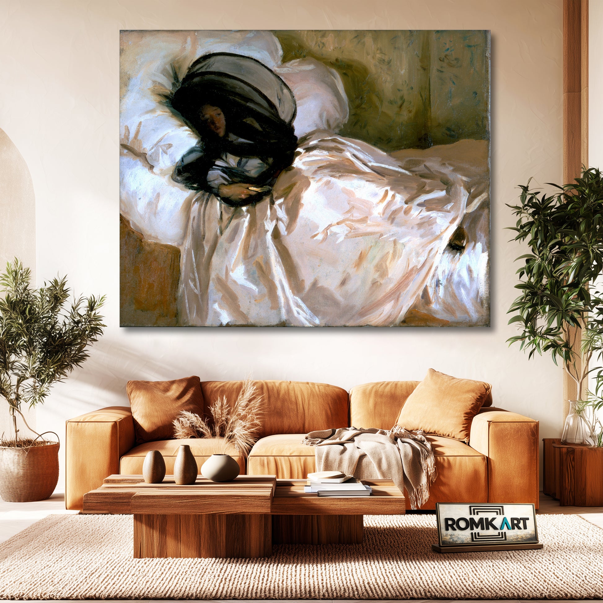 John Singer Sargent The Mosquito Net 1912 Art In The White House – Reproduction