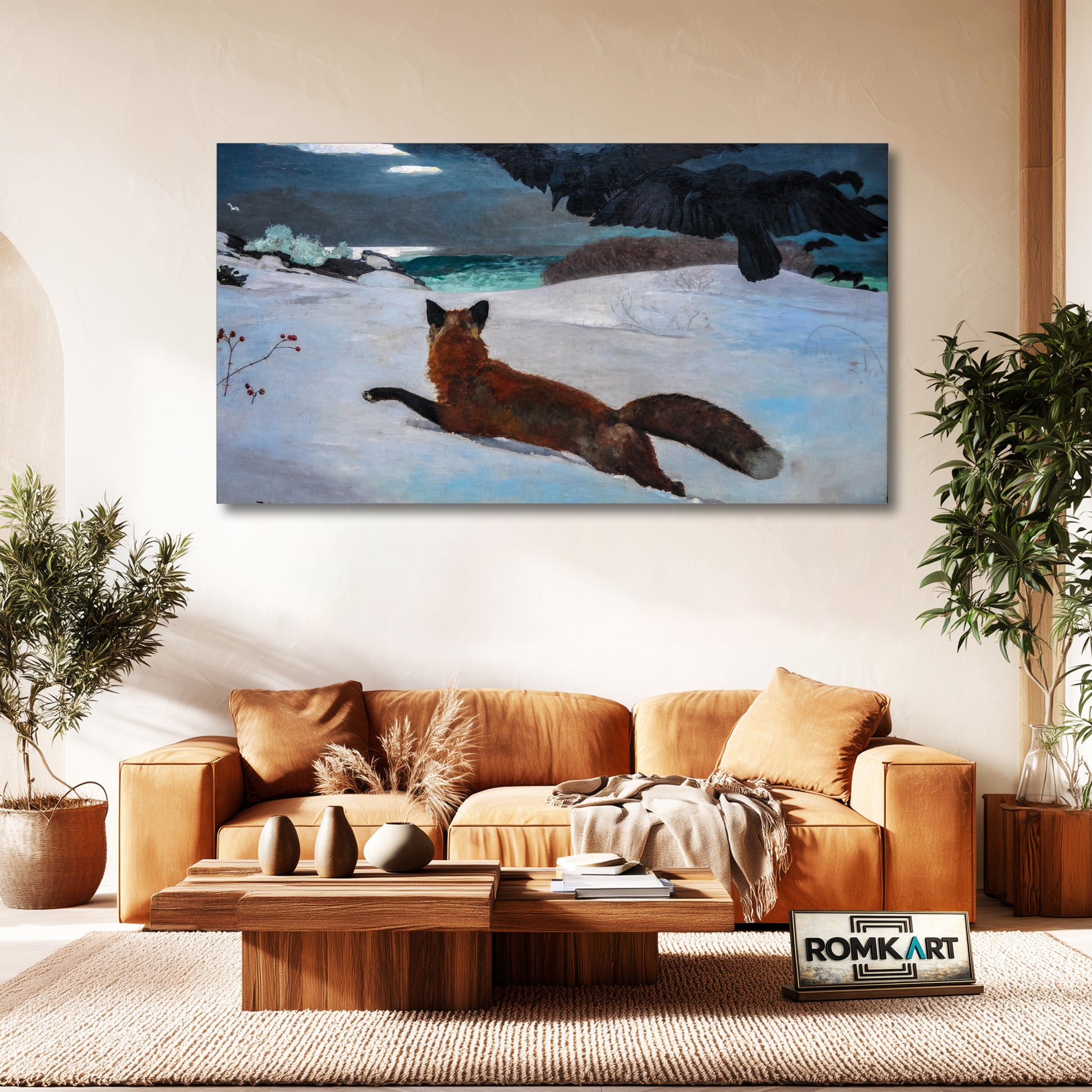 Winslow Homer The Fox Hunt 1893 – Reproduction