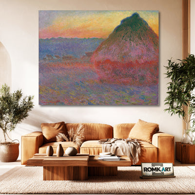 Claude Monet Meule Grainstack 1890- 1891 – Reproduction