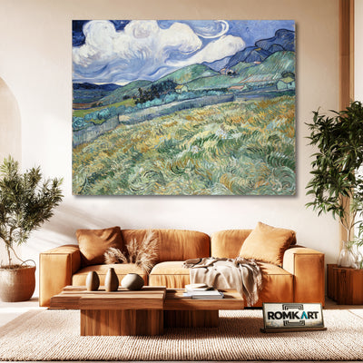 Vincent Van Gogh Landscape From Saint-Remy – Reproduction