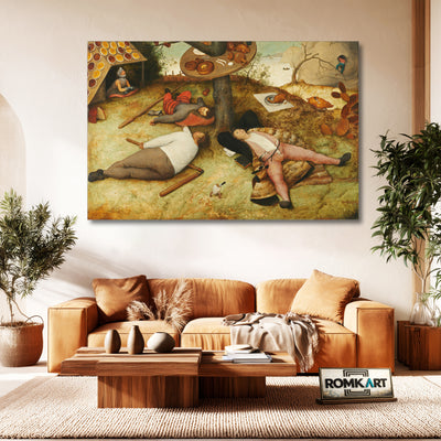 Pieter Brueghel The Elder The Land Of Cockaigne 1567 – Reproduction