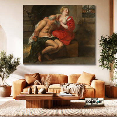 Peter Paul Rubens Cimon And Pero C1630 – Reproduction