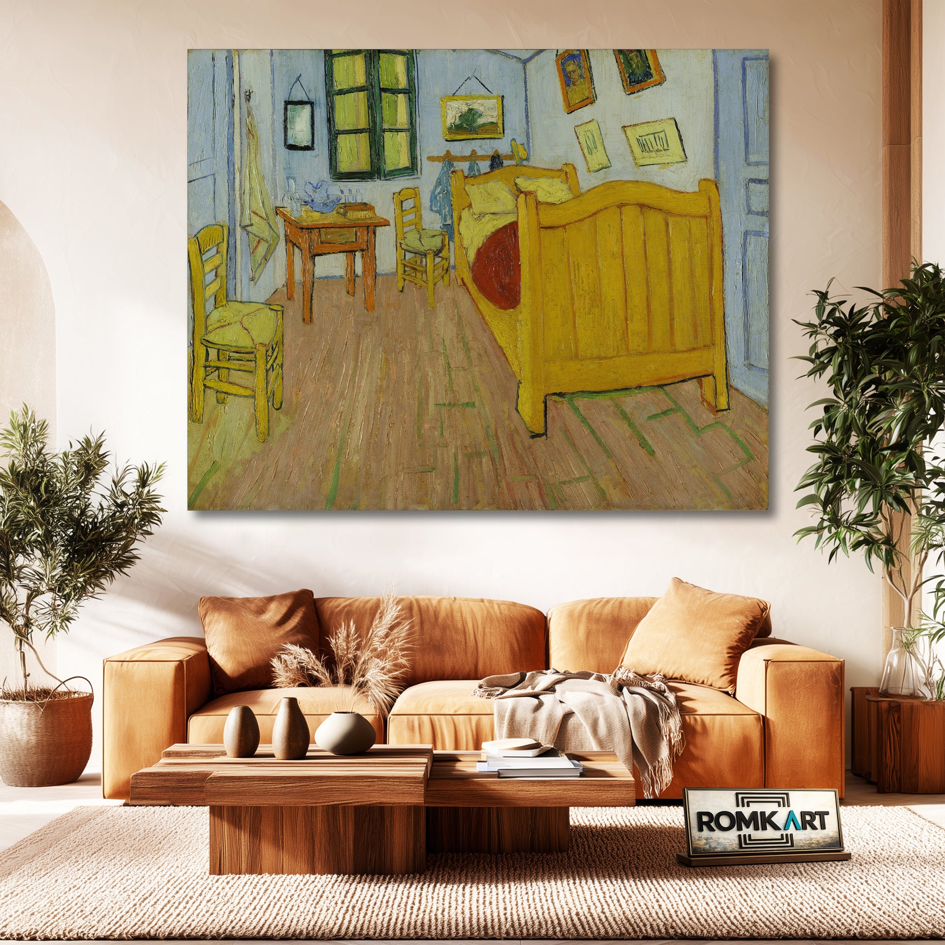 Vincent Van Gogh Bedroom In Arles First Version 1888 – Reproduction