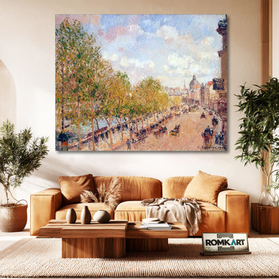 Camille Pissarro Quai Malaquais Sunny Afternoon 1903 – Reproduction