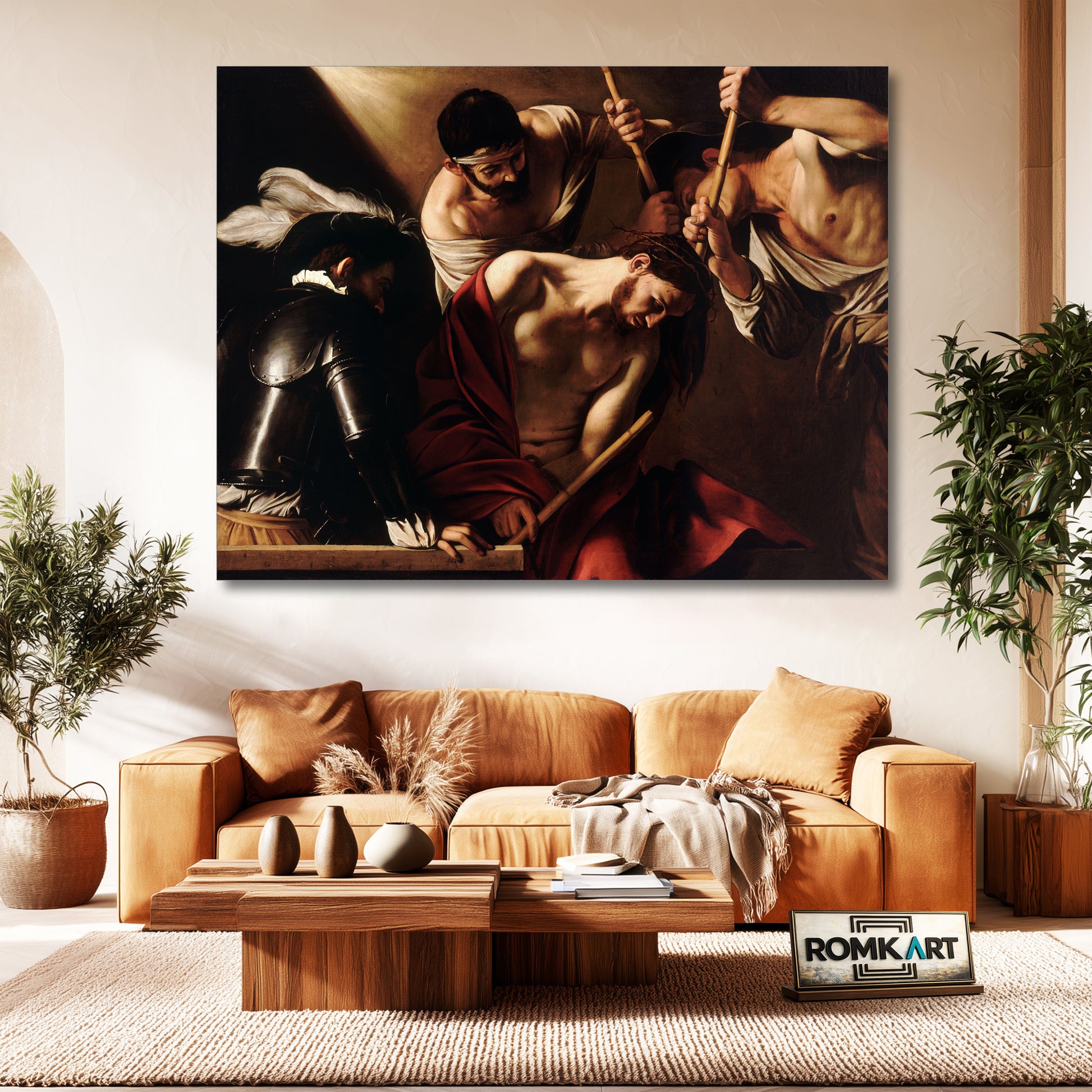 Caravaggio The Crowning With Thorns 1602 – Reproduction