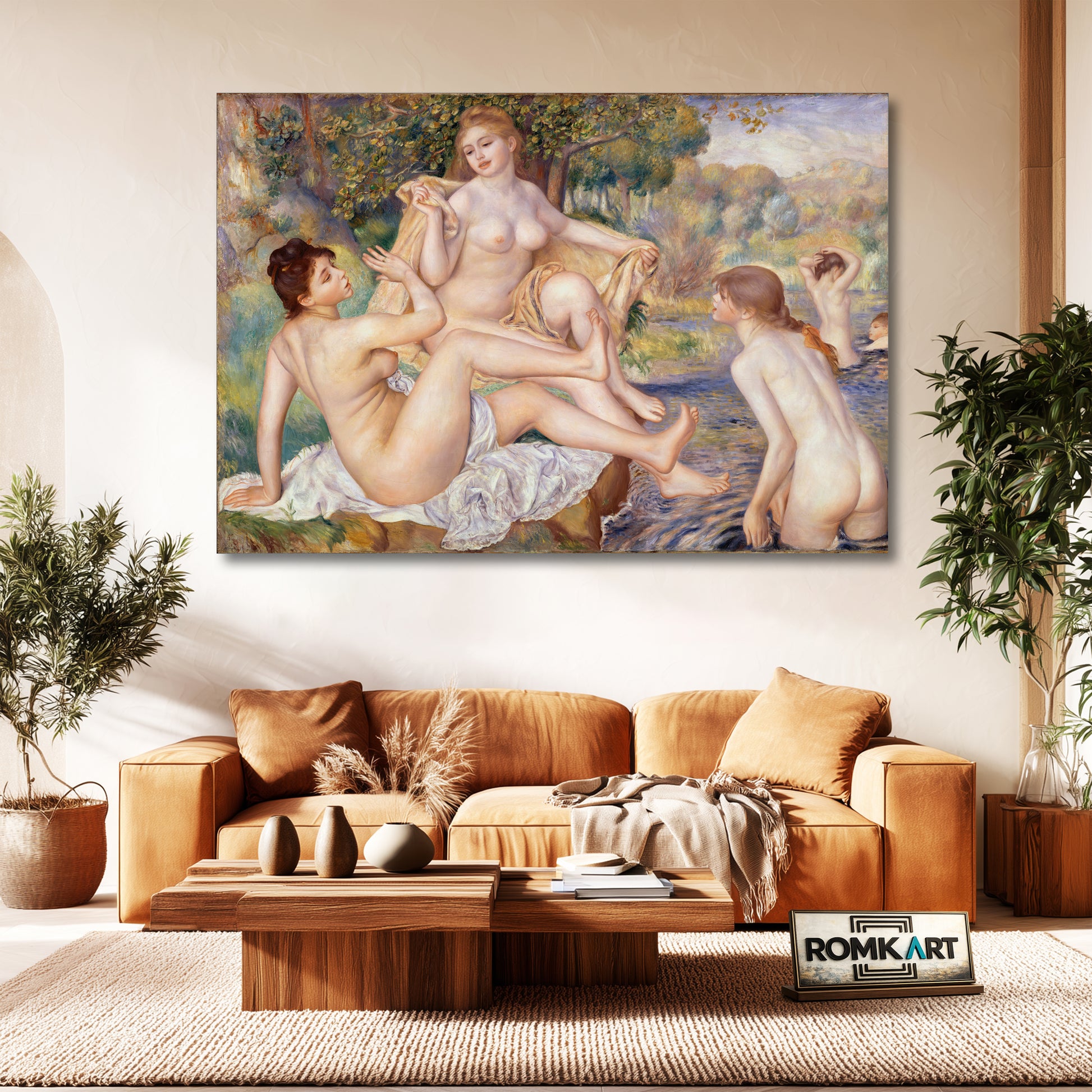 Pierre-auguste Renoir The Large Bathers 1884-87 – Reproduction