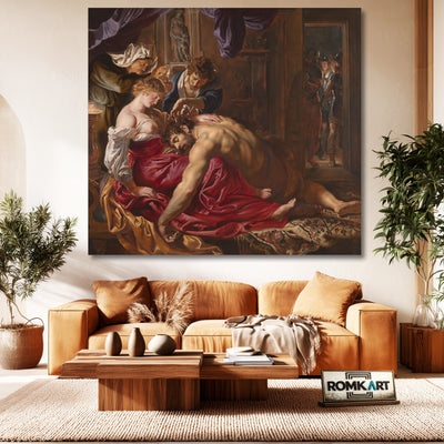 Peter Paul Rubens Samson And Delilah C 1609-1610 – Reproduction