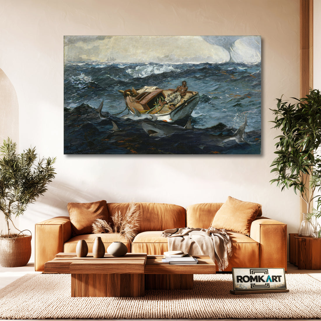 Winslow Homer The Gulf Stream 1889 – Reproduction