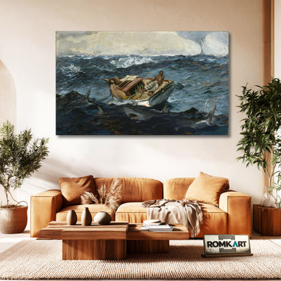 Winslow Homer The Gulf Stream 1889 – Reproduction