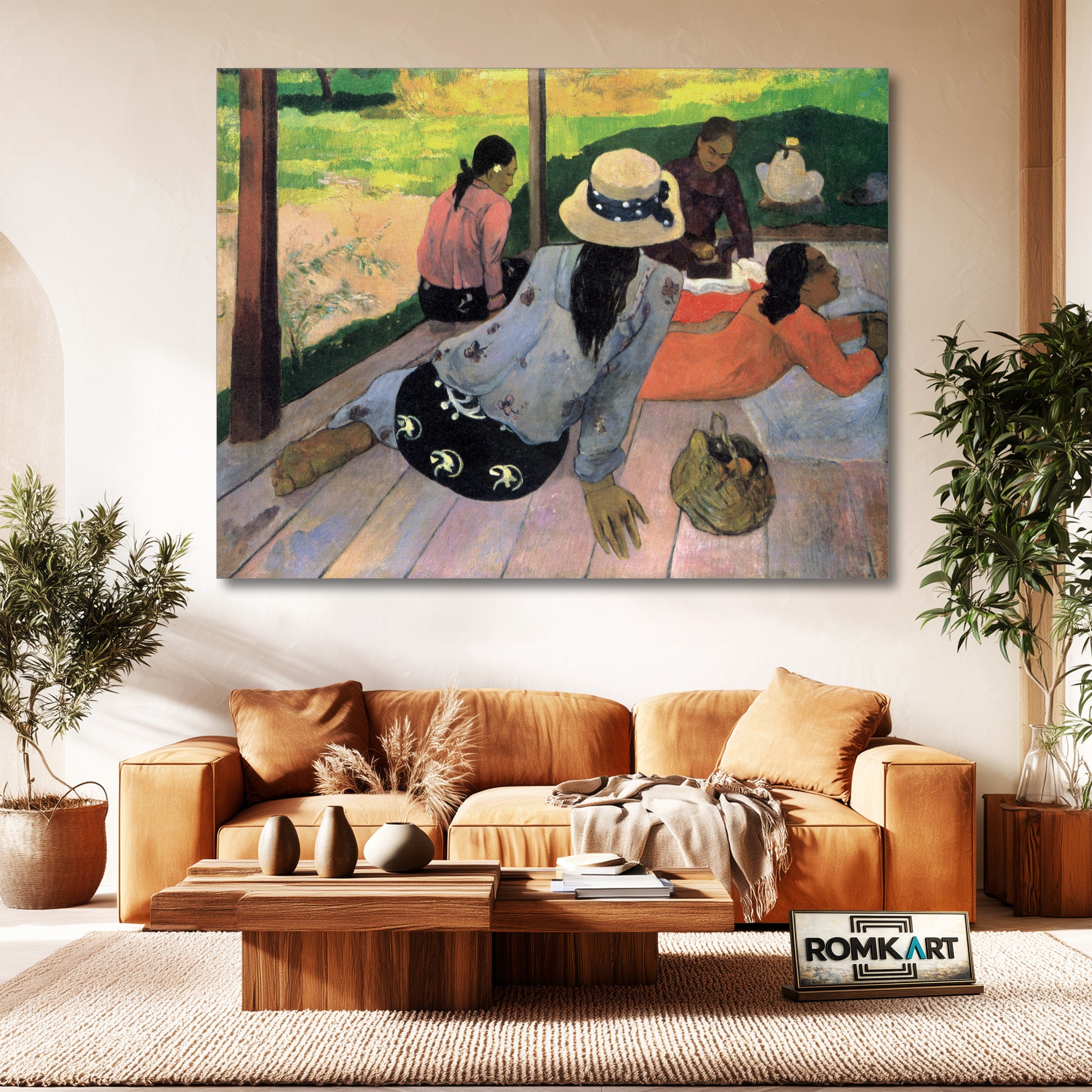 Paul Gauguin The Siesta 1894 The Met – Reproduction