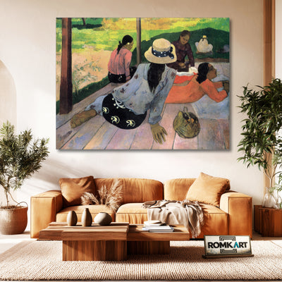 Paul Gauguin The Siesta 1894 The Met – Reproduction