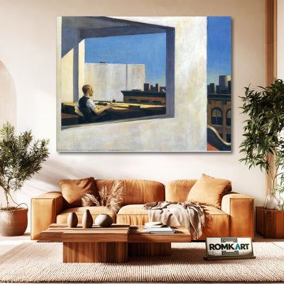Edward Hopper Office In A Small City – Reproduction