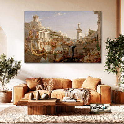 Thomas Cole The Course Of Empire The Consummation Of Empire 1836 – Reproduction